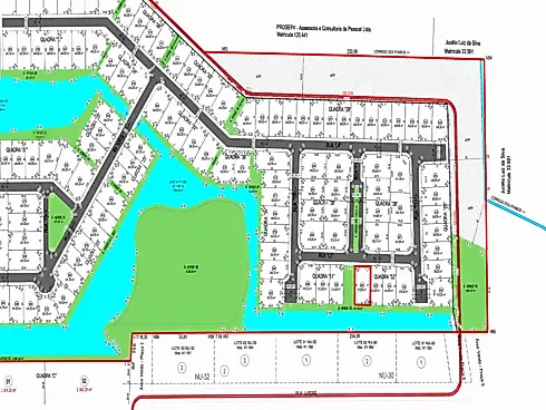 Terreno 312m² - Pedra Branca