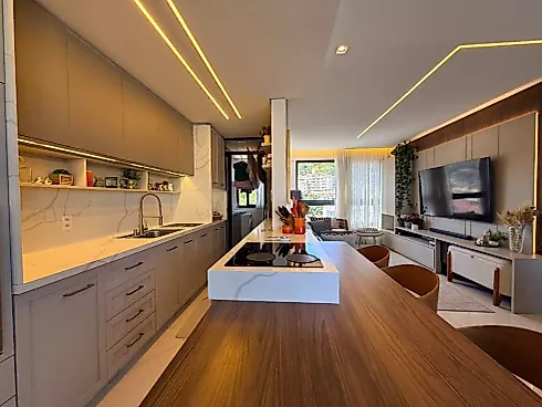 Apartamento 3 Quartos no Residencial Lemon - Saco dos Limões - Apartamento em Saco dos Limões, Florianópolis - Foto 1