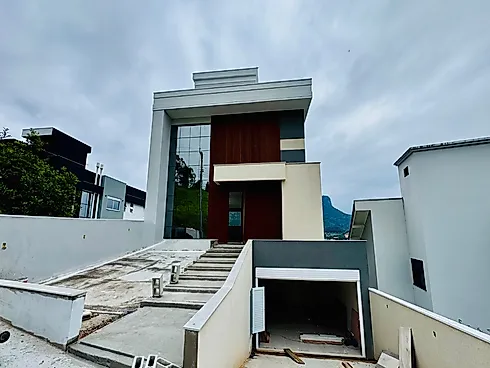 Casa 4 Quartos com 4 Suítes - Pedra Branca - Foto 1