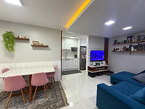 Apartamento 2 Quartos com 1 Suíte - Pedra Branca - Foto 1