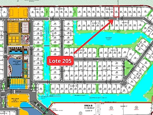 Terreno 308m² no Condomínio Reserva da Pedra - Fundos App