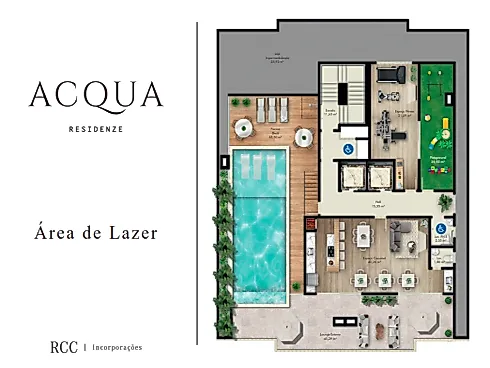 Apartamento 3 Dormitórios com Suíte - Acqua Residenze - Foto 17