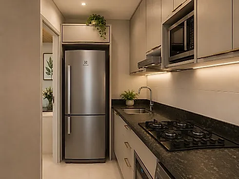 Apartamento 3 Dormitórios com Suíte - Acqua Residenze - Foto 4
