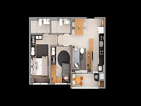 Apartamento 2 Quartos com 1 Suíte - Pedra Branca - Foto 18