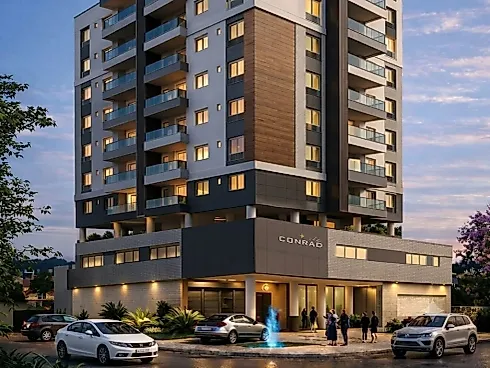 Apartamento 2 Quartos 82m² no Solar Conrad - Passa Vinte - Foto 2