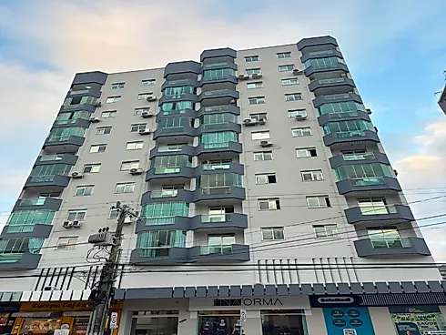 Apartamento Semi Mobiliado com 3 Quartos no Kobrasol - Apartamento em Kobrasol, São José - Foto 1