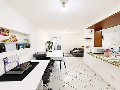 Apartamento 1 Quarto 34m² no Edifício Sandri - Kobrasol - Apartamento em Kobrasol, São José - Foto 1