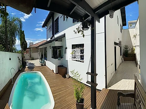 Linda Casa em Alto Padrão, com Vista Mar, no Centro Histórico de São José - Foto 20