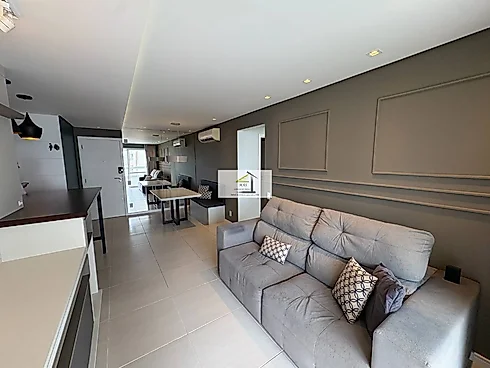 Lindo Apartamento de 2 Quartos com Sacada Gourmet e Vista para o Mar no Estreito - Foto 10