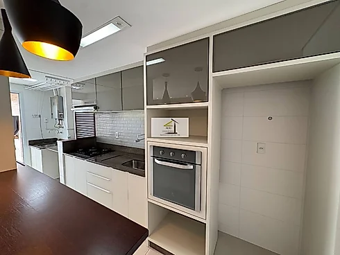 Lindo Apartamento de 2 Quartos com Sacada Gourmet e Vista para o Mar no Estreito - Foto 18