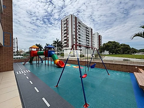 Lindo Apartamento de 2 Quartos com Sacada Gourmet e Vista para o Mar no Estreito - Foto 29
