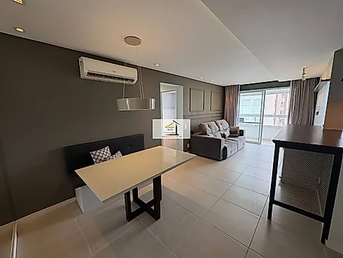 Lindo Apartamento de 2 Quartos com Sacada Gourmet e Vista para o Mar no Estreito - Foto 6