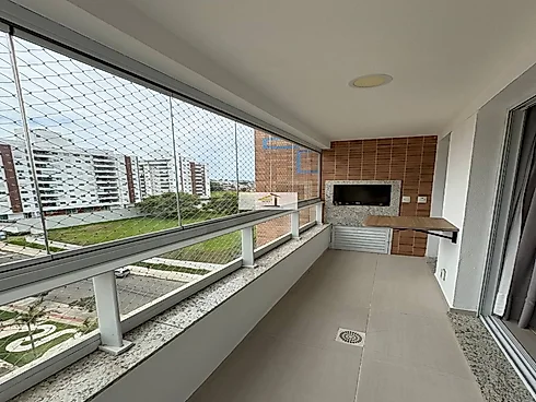 Lindo Apartamento de 2 Quartos com Sacada Gourmet e Vista para o Mar no Estreito - Foto 8