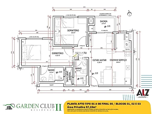 Apartamento em Pedra Branca, Palhoça