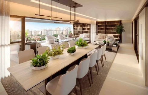Apartamento -Quartos com 4 Suítes - Brooklin Paulista - Foto 6