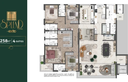 Apartamento de Alto Padrão em Moema- São Paulo- 4 Suítes - Foto 26