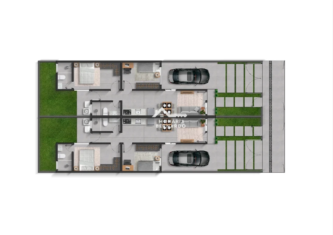 Casa Geminada em Nova Palhoça, Palhoça. 2 quartos, 50m². Imagem 11 de 11