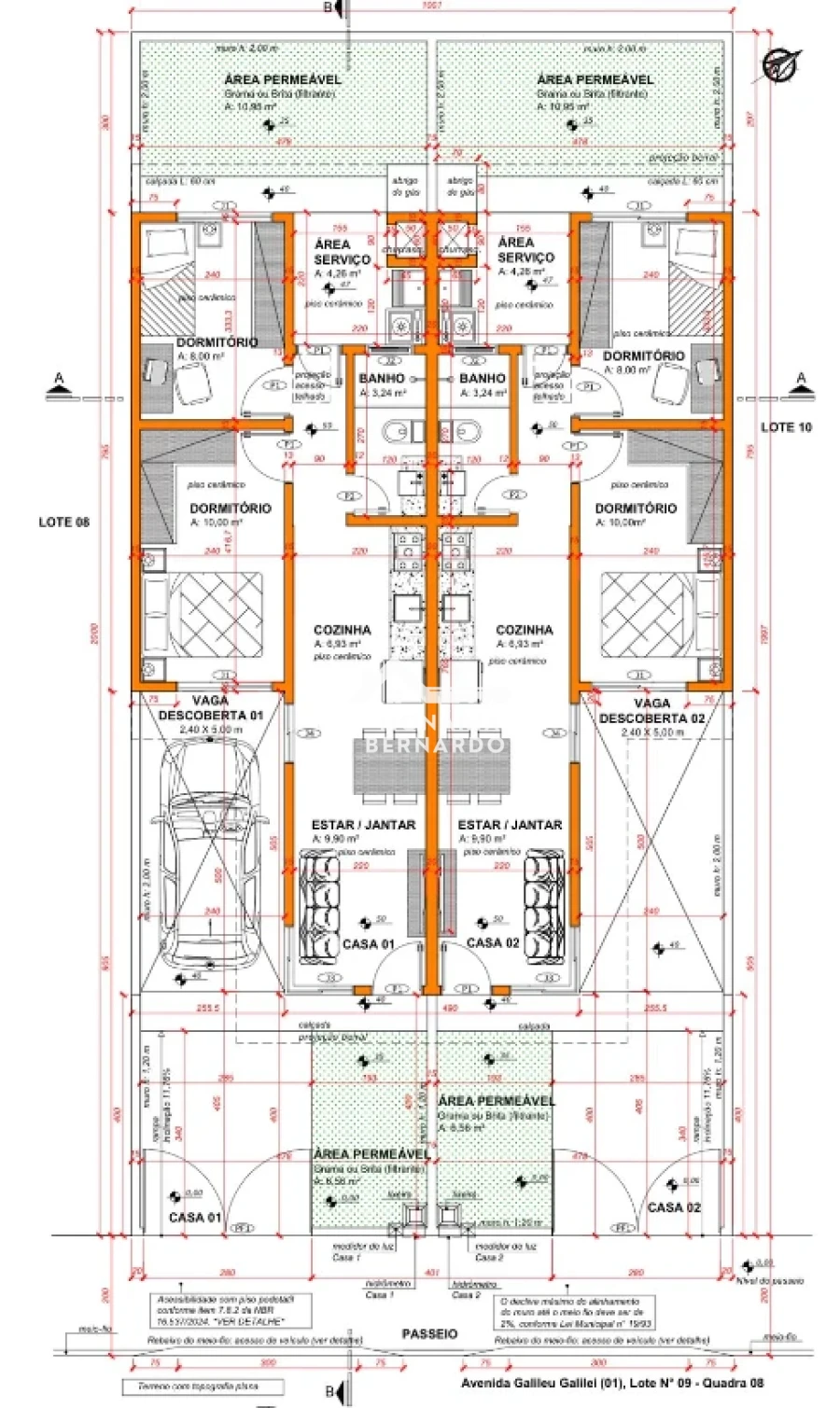 Casa Geminada em Nova Palhoça, Palhoça. 2 quartos, 52m². Imagem 16 de 16