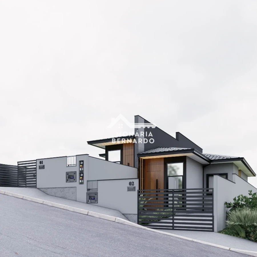 Casa Geminada em Forquilhas, São José. 2 quartos, 50m². Imagem 3 de 9