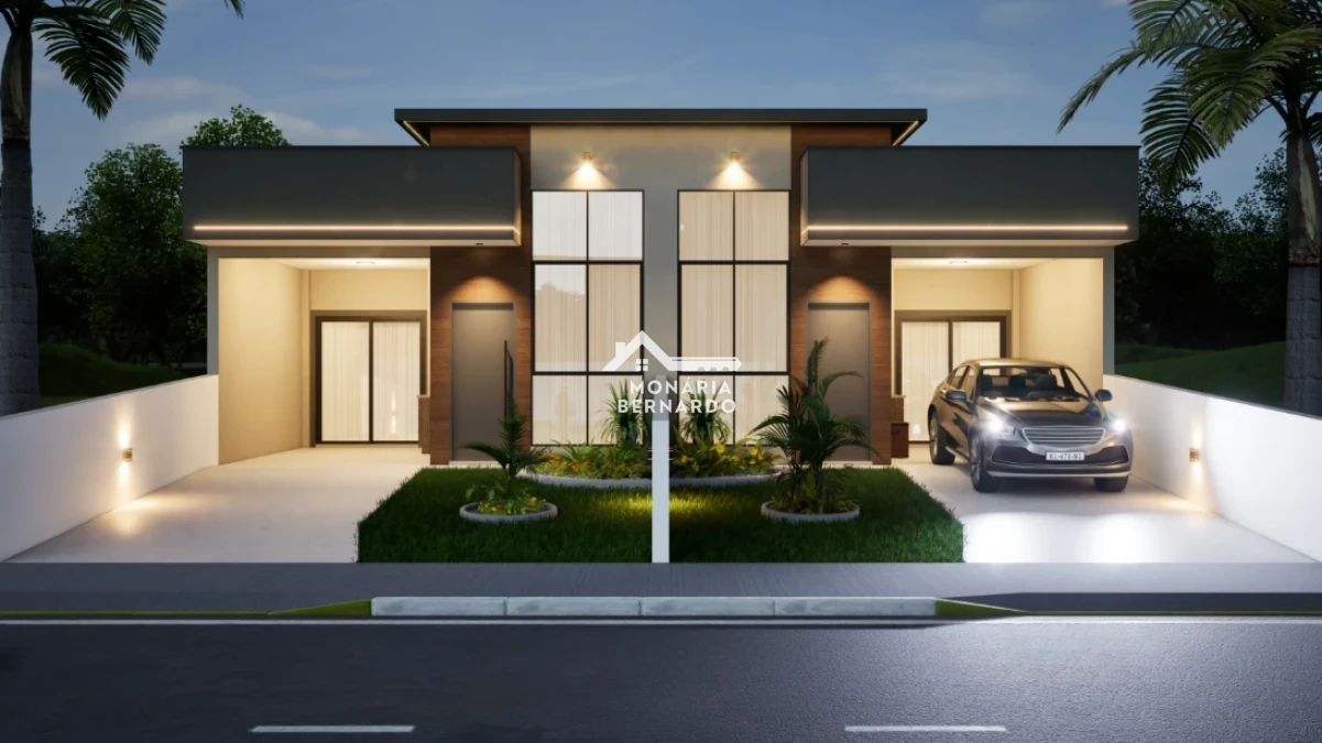 Casa Geminada em Guarda do Cubatão, Palhoça. 3 quartos, 97m². Imagem 1 de 6