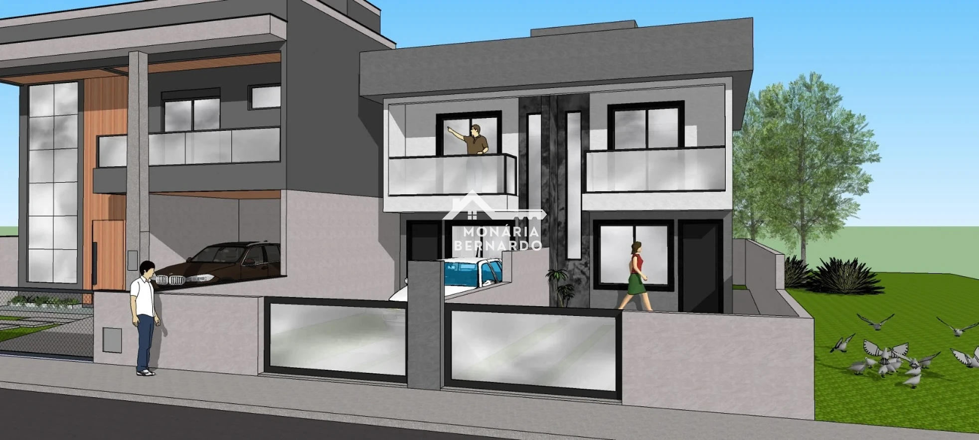 Sobrado Geminado em Nova Palhoça, Palhoça. 2 quartos, 69m². Imagem 1 de 2