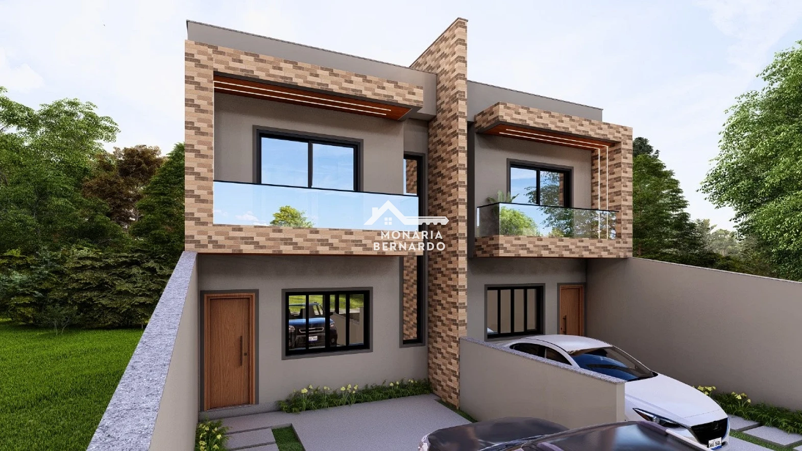 Sobrado Geminado em Madri, Palhoça. 2 quartos, 83m². Imagem 3 de 10