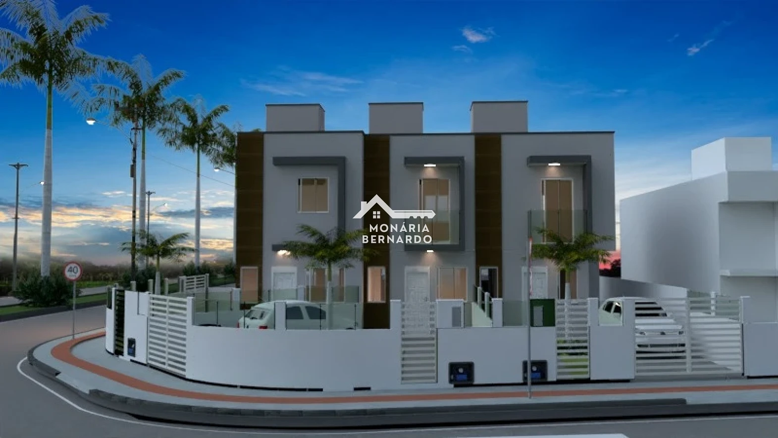 Sobrado Geminado em Bela Vista, Palhoça. 2 quartos, 76m². Imagem 1 de 5