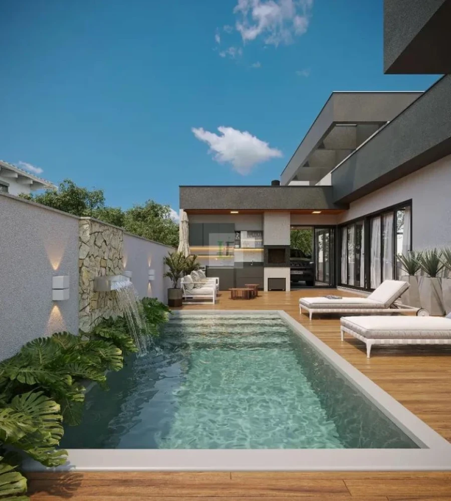 Casa em São Sebastião, Palhoça. 3 quartos, 136m². Imagem 2 de 17