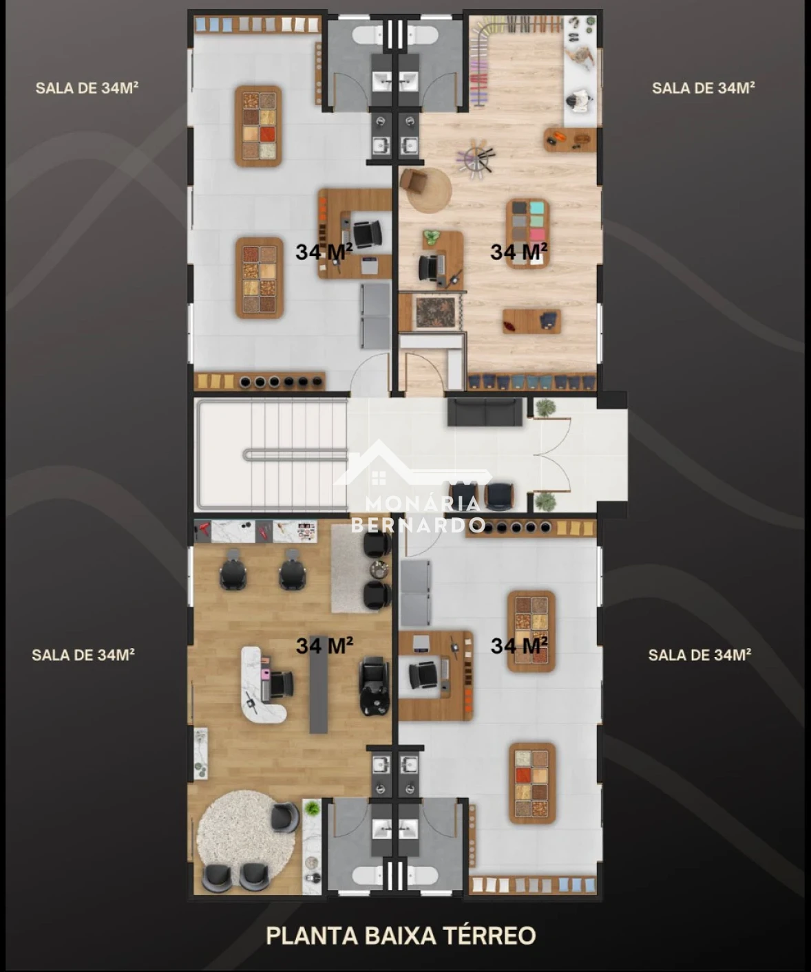 Escritório/Sala em Nova Palhoça, Palhoça. 0 quartos, 34m². Imagem 3 de 4