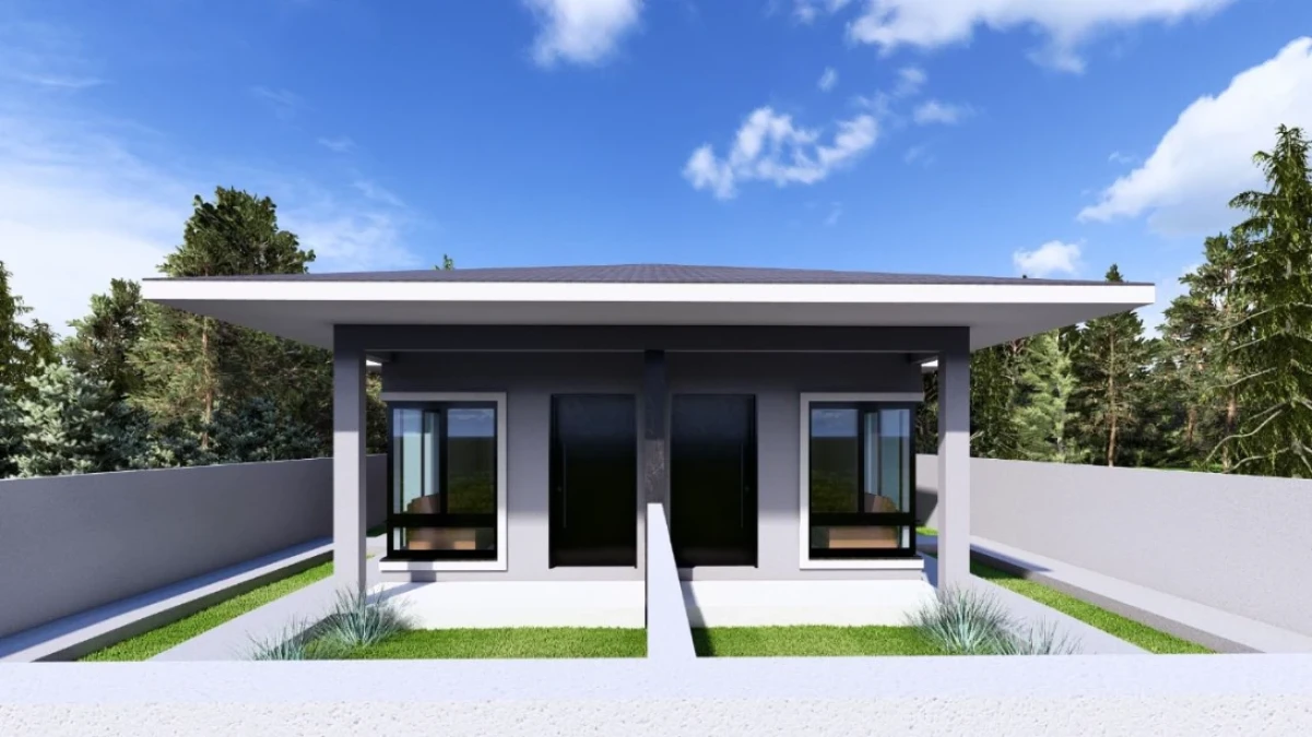 Casa Geminada em Guarda do Cubatão, Palhoça. 2 quartos, 60m². Imagem 2 de 8