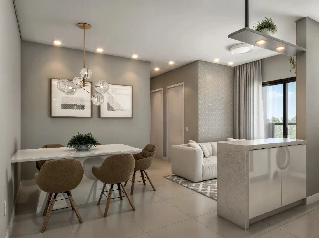 Apartamento em Aririú, Palhoça. 2 quartos, 53m². Imagem 6 de 15