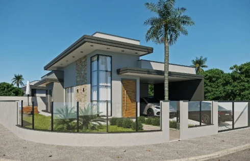 Casa com 3 quartos em Forquilhas, São José