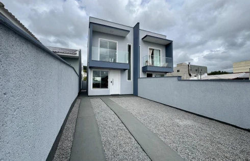 Sobrado Geminado com 2 quartos em Bela Vista, Palhoça