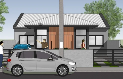 Casa Geminada com 2 quartos em Nova Palhoça, Palhoça