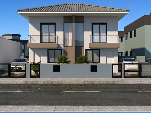 Sobrado Geminado com 2 quartos em Guarda do Cubatão, Palhoça