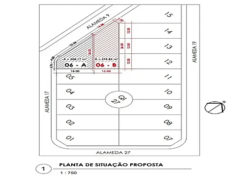 Terreno em Plano Diretor Sul, Palmas