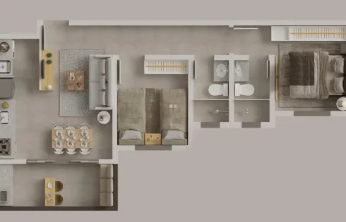 Apartamento em Tubalina, Uberlândia