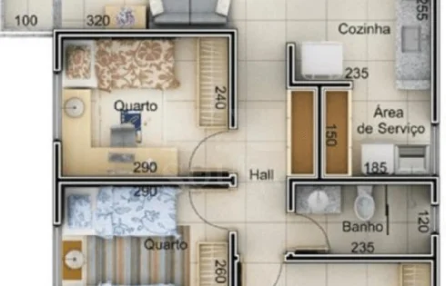 Apartamento em Jardim Europa, Uberlândia
