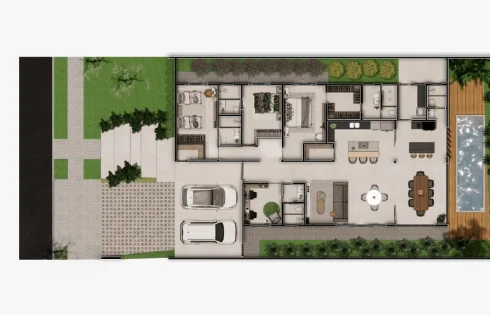 Casa em Granja Marileusa, Uberlândia