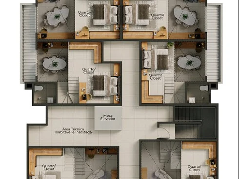 Apartamento em Santa Mônica, Uberlândia