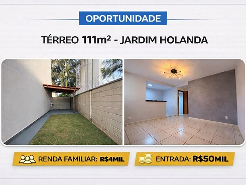 Apartamento em Jardim Holanda, Uberlândia