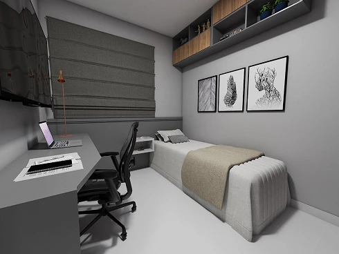 Apartamento em Novo Mundo, Uberlândia