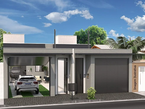 Casa em Luizote De Freitas, Uberlândia