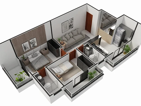 Apartamento em Santa Mônica, Uberlândia
