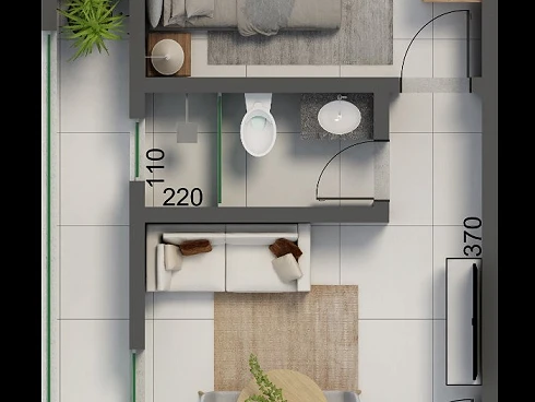 Apartamento em Santa Mônica, Uberlândia