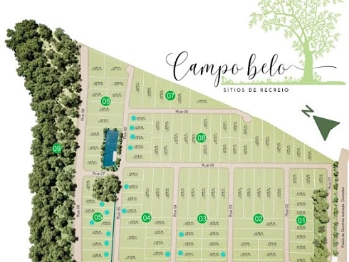 Terreno em Sitios Campo Belo, Uberlândia