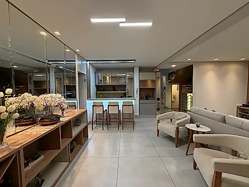 Casa a Venda Condomínio Village Paradiso com 4 Suítes - Casa em condomínio em Granja Marileusa, Uberlândia - Foto 3