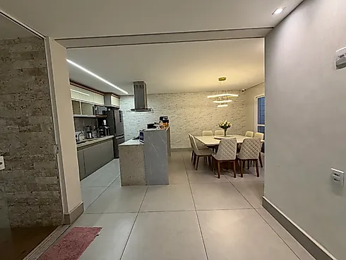 Casa a Venda Condomínio Village Paradiso com 4 Suítes - Casa em condomínio em Granja Marileusa, Uberlândia - Foto 5