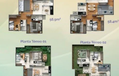 Apartamento em Gávea, Uberlândia