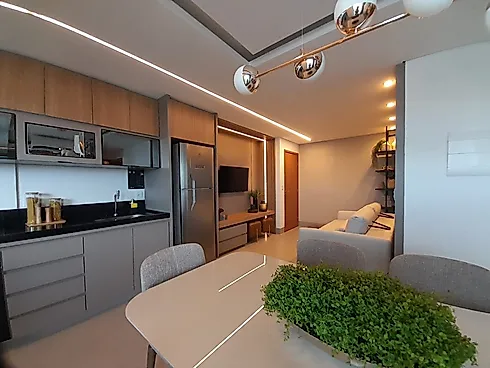 Apartamento com 2 quartos em Lídice, Uberlândia
